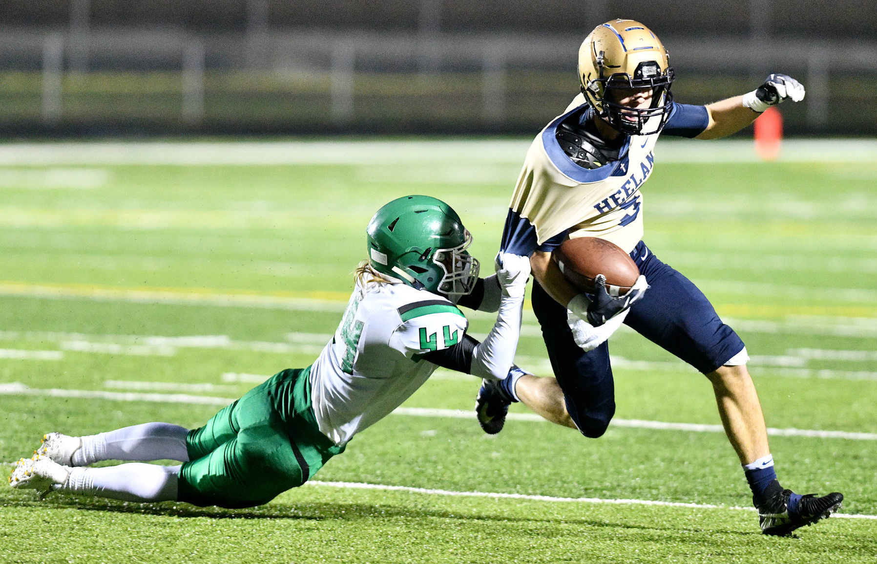 Heelan vs Storm Lake football